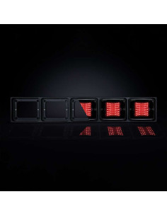 5x IZE LED mounting frame