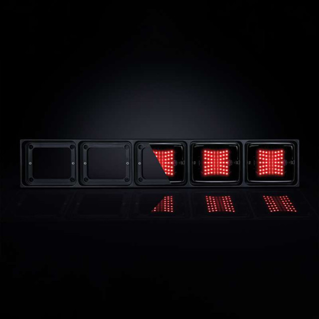 5x IZE LED mounting frame