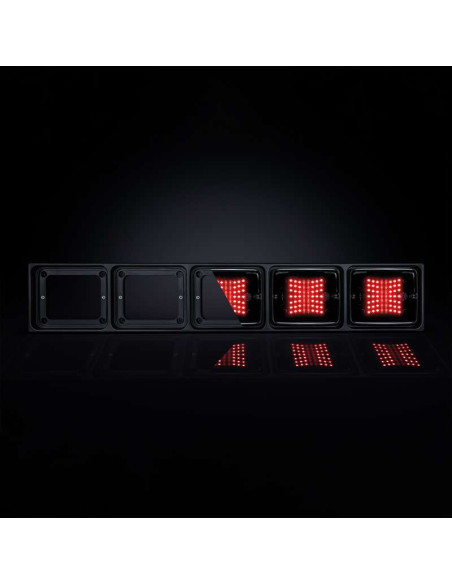 Ramka montażowa 5x IZE LED