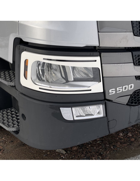 Full eyelids for Scania Nextgen with LED cutouts