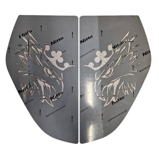 Scania Nextgen flat stainless steel...