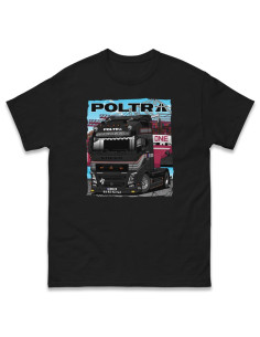 Men's T-shirt POLTRA black
