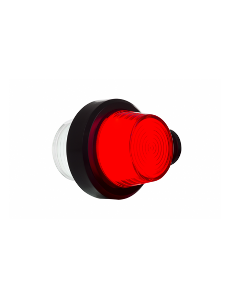 Side marker lamp NEON white-red, short 12 / 24v