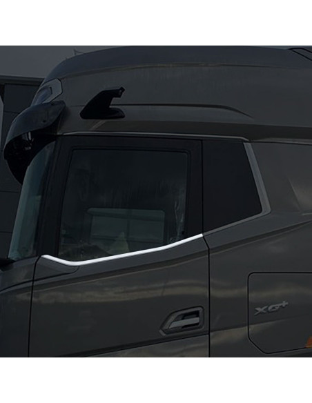 DAF XF/XG/XG+ embossed stainless steel side window decoration