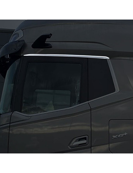 DAF XF/XG/XG+ embossed stainless steel side of cab decoration