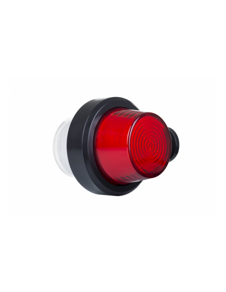 Side marker lamp NEON white-red, short 12 / 24v