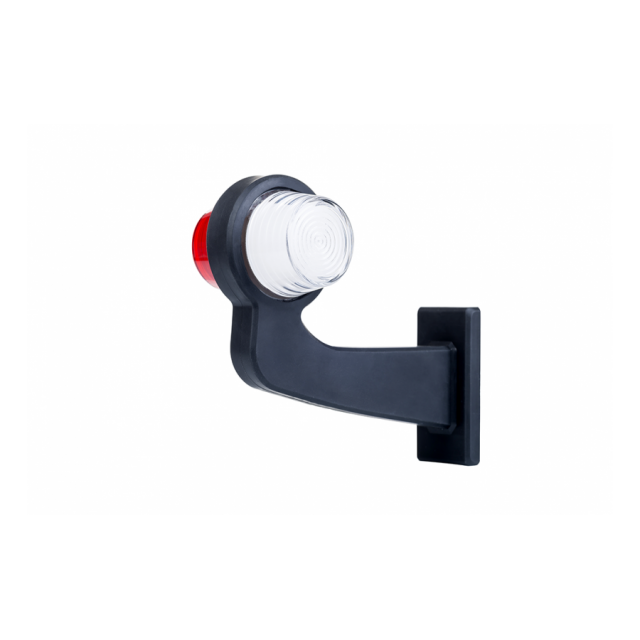 Side marker lamp NEON whitered, long 12 / 24v right