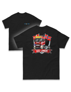 Men's T-shirt ICE LINER black