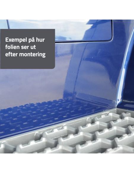 Folie ochronne na stopnie kabiny SCANIA NG S - lewa strona