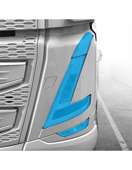 Volvo FH5 headlight protection films - clear