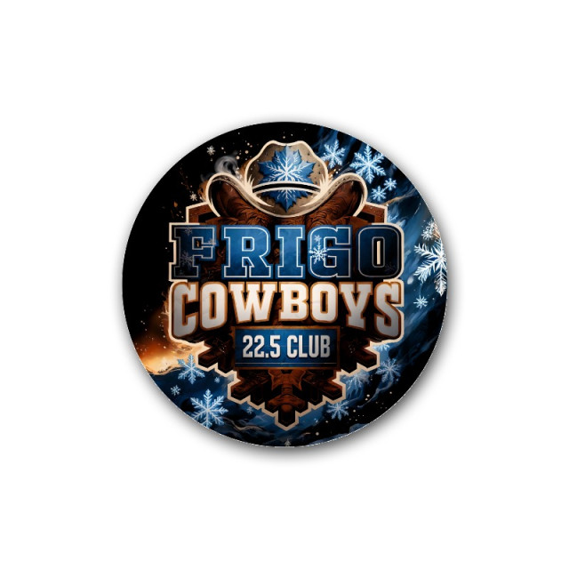 Frigo Cowboys v2 - naklejka mała