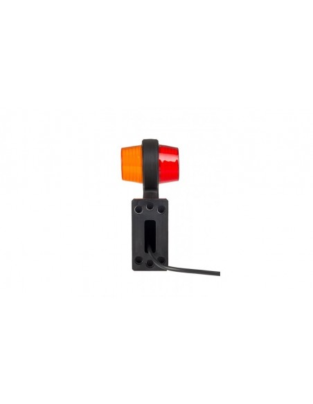 Side marker lamp NEON orange-red, long 12 / 24v - right