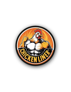 Chicken Liner - naklejka mała