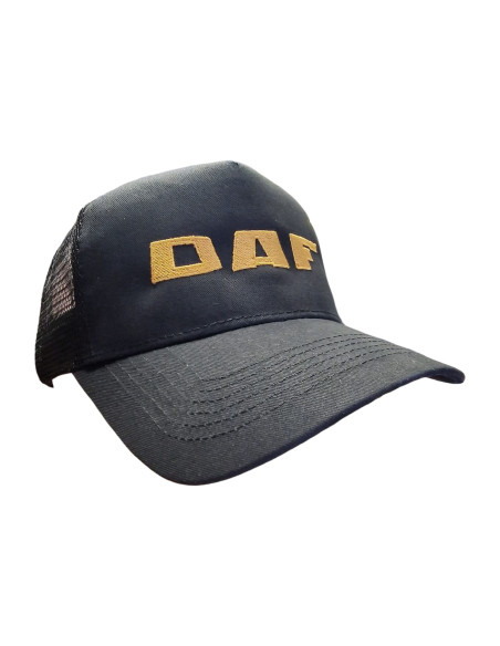 Czapka trucker classic DAF Oldschool złoto/czarna