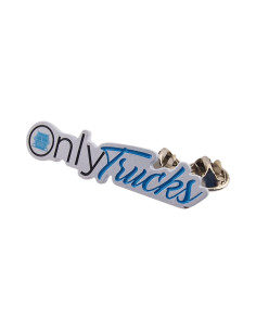 OnlyTrucks white metall pin