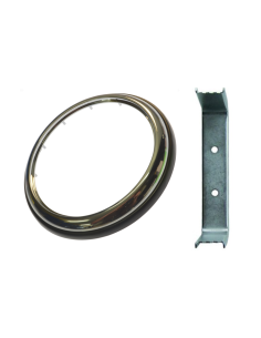 Chrome ring for hamburger...
