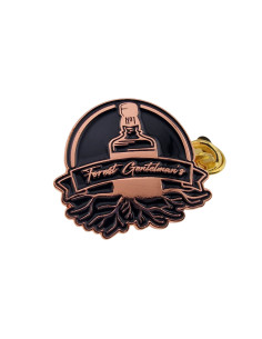 Forest Gentleman's metall pin