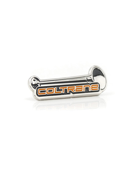 Coltrane Silver metall pin