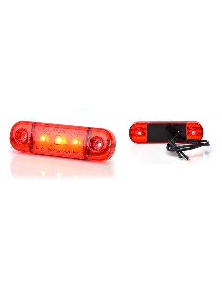 Marker light WAŚ W97.1/709 red 12/24V