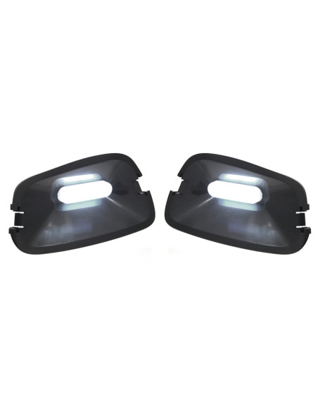 Dwukolorowe lampy obrysowe VOLVO 2012+ - żółty/biały zimny