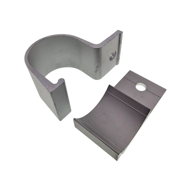 Hypro - mounting clamp, raw aluminum