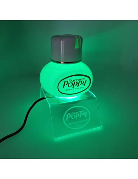 Podstawka na biurko pod zapachy Poppy, przezroczysta