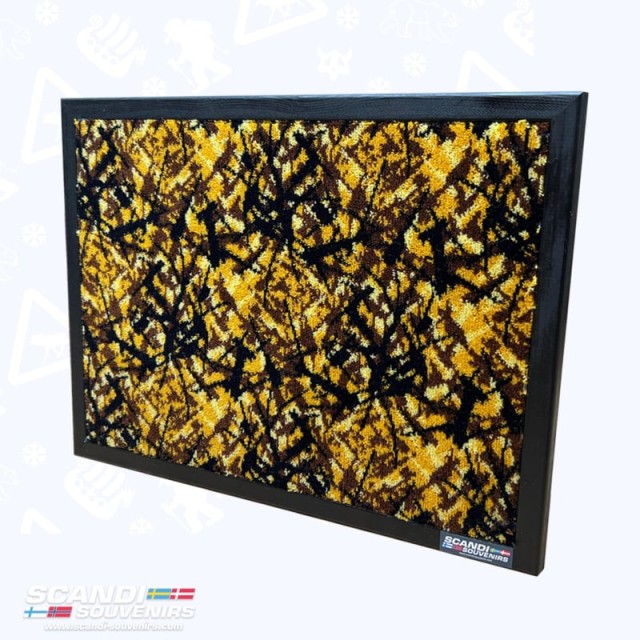Pins board with yellow danish plush