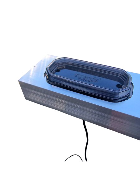 Belka pod spoiler 195 cm, 2 wycięcia For9t 1-0-1