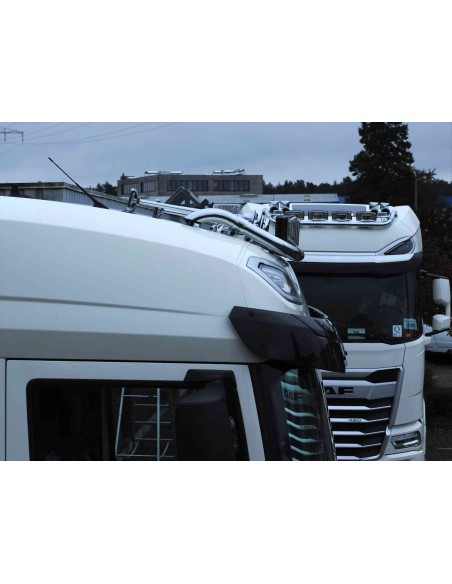 DAF XD Orurowanie dachowe "Trebar Eleganz 2.0", chromowana stal nierdzewna