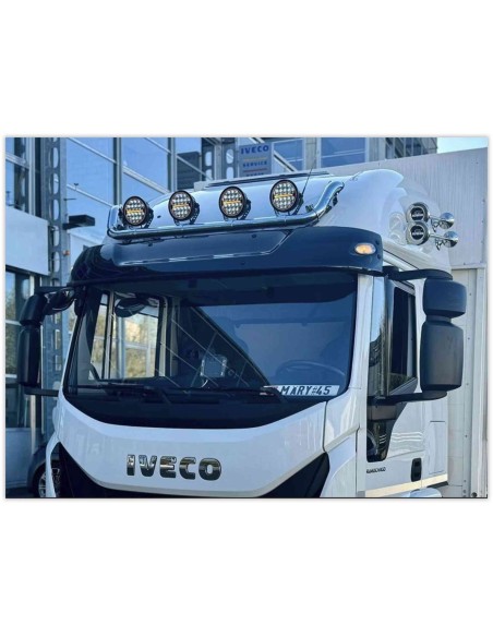 Iveco Eurocargo Orurowanie dachowe "Trebar Eleganz", chromowana stal nierdzewna