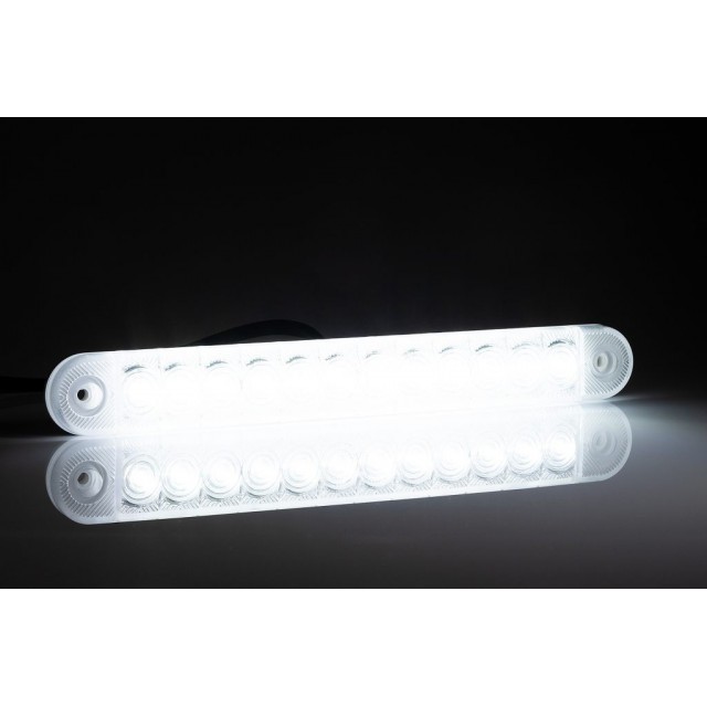 Lampa obrysowa FT-195 LED biała 12-36V