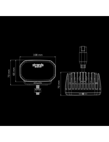 FOR9T No-Glare 31W Lampa robocza LED