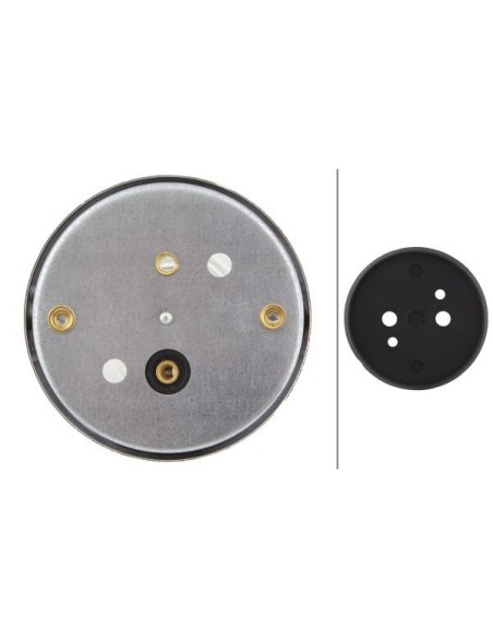 Biała lampa obrysowa 2PF 997 022-011, C5W