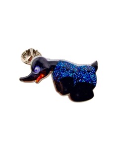 Angry Duck with blue danish...