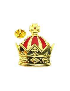 Crown metall pin
