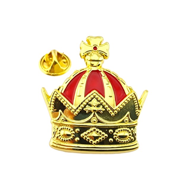 Crown metall pin