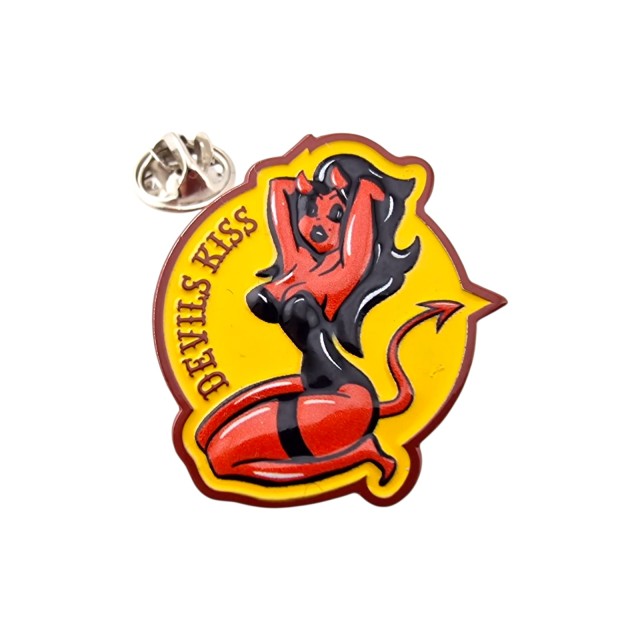 Przypinka metalowa Devils Kiss