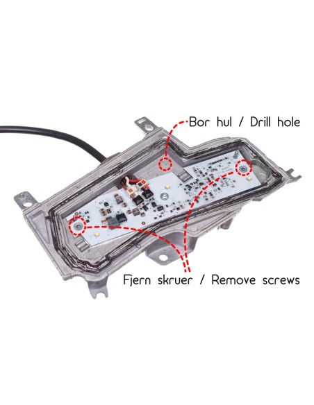 Scania Nextgen 2016-2022 żółte światło pozycyjne w lampy przeciwmgielne