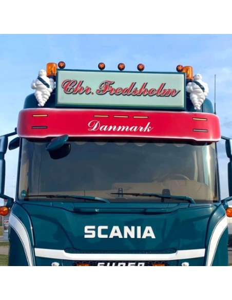 Pomarańczowa lampa obrysowa Scania Nextgen, zamiennik