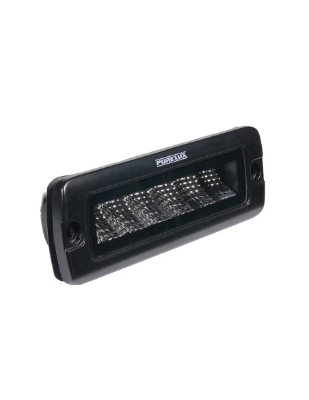 Lampa robocza LED Black Flush-Mount Slim - 20 cm / 30W / Flood