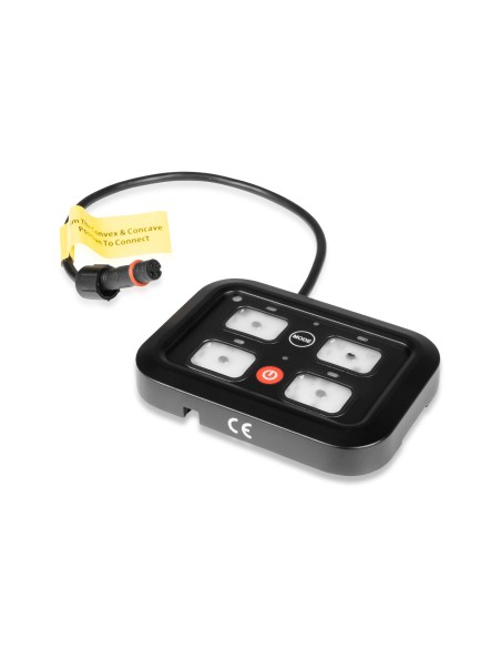 Kontroler oświetlenia Purelux Multi-switch 4-przyciski 10-30V