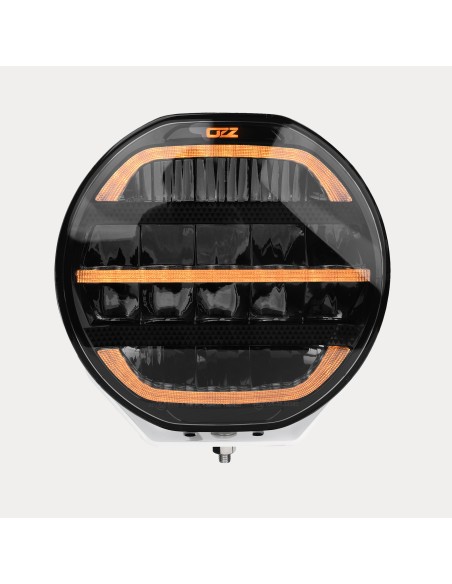 OZZ XR2 P9" LED driving lamp with white housing