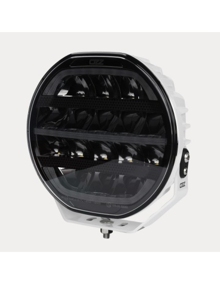 OZZ XR2 P9" LED driving lamp with white housing