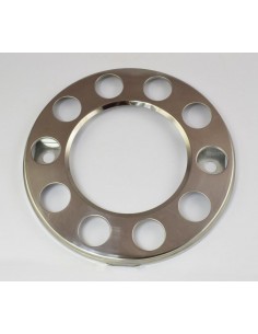 Wheel cover with a hole,...