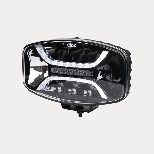 OZZ XO1P Black LED driving light with...