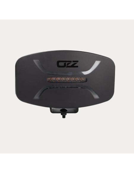 OZZ XO1P Black Lampa drogowa LED z stroboskopem, obudowa czarna