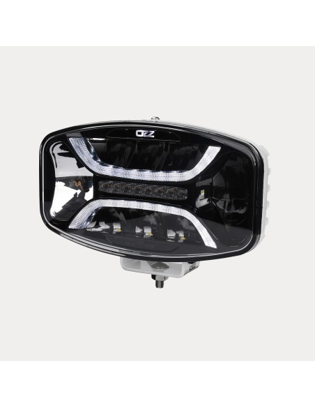 OZZ XO1P White LED driving light with strobe, white housing