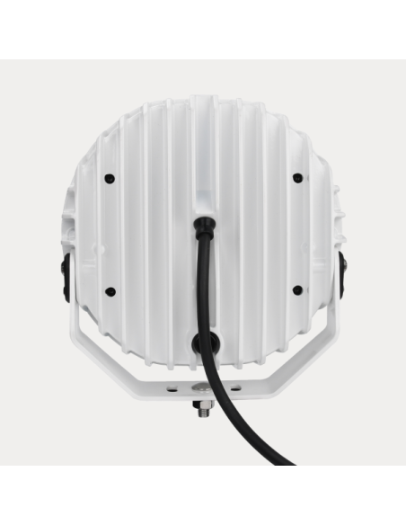 OZZ XR3 P9" R65, Lampa drogowa LED z stroboskopem, biała obudowa