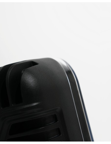 OZZ SQR 9" Black Lampa drogowa LED z stroboskopem, czarna obudowa