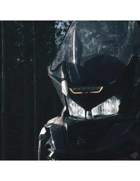 OZZ XB1 P9" White, ledbar z światłem pozycyjnym, biała obudowa